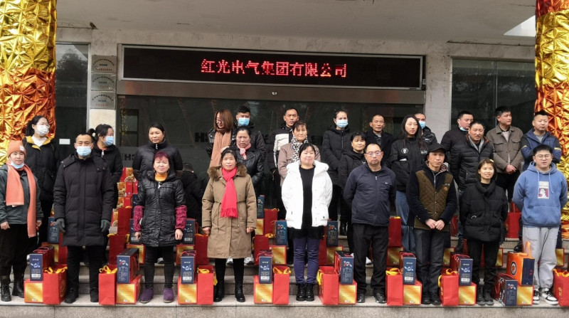 工会慰问送温暖，，，，浓浓眷注显真情
